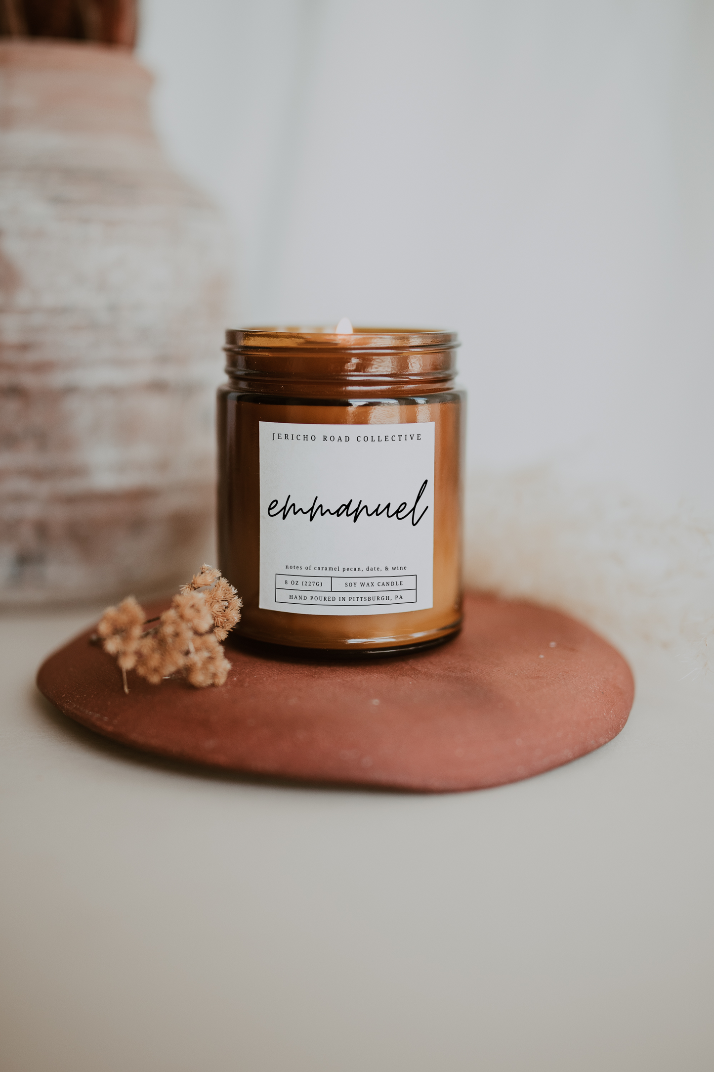Emmanuel Soy Wax Candle