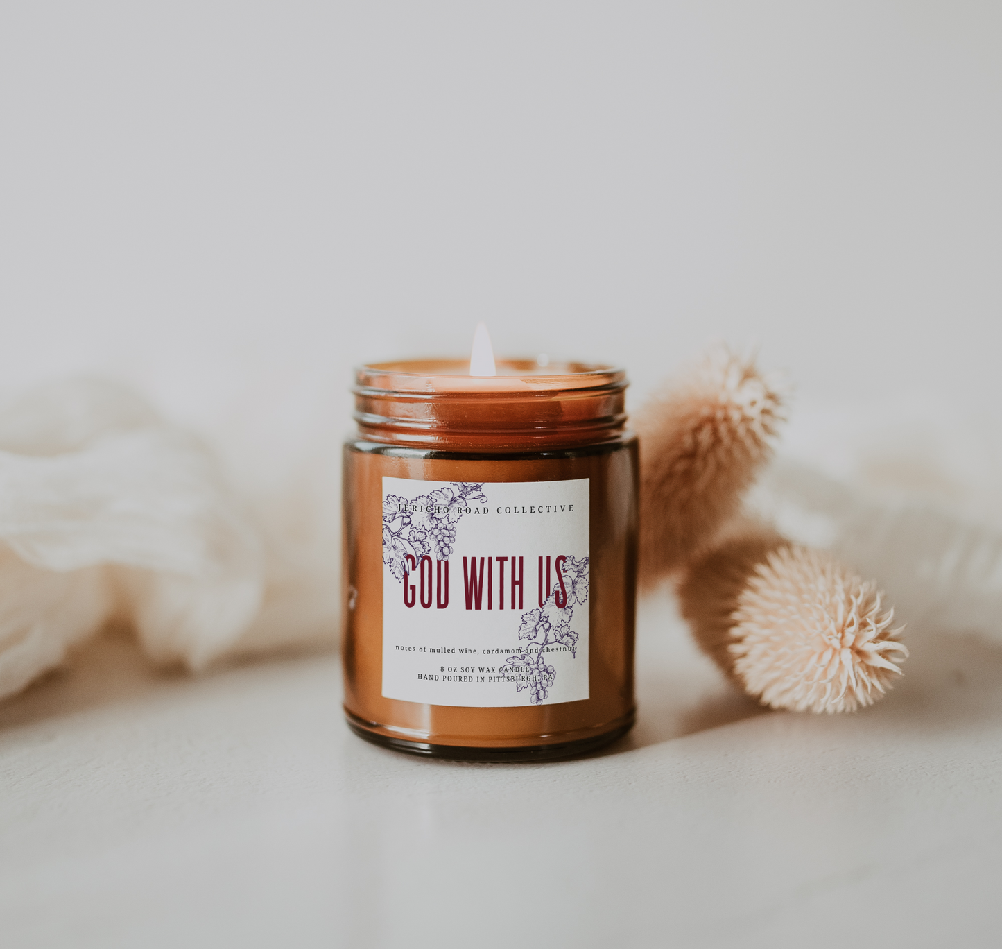 God With Us Soy Wax Candle