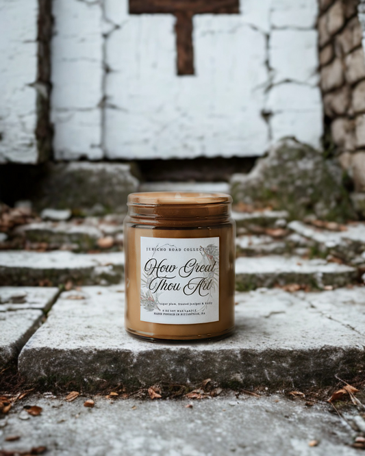 How Great Thou Art Soy Wax Candle