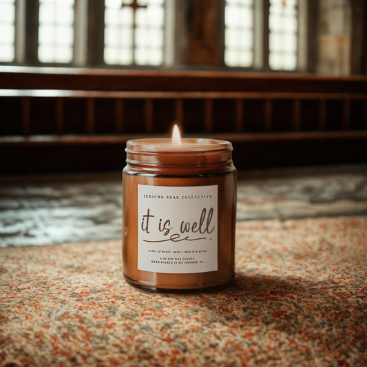 It Is Well Soy Wax Candle