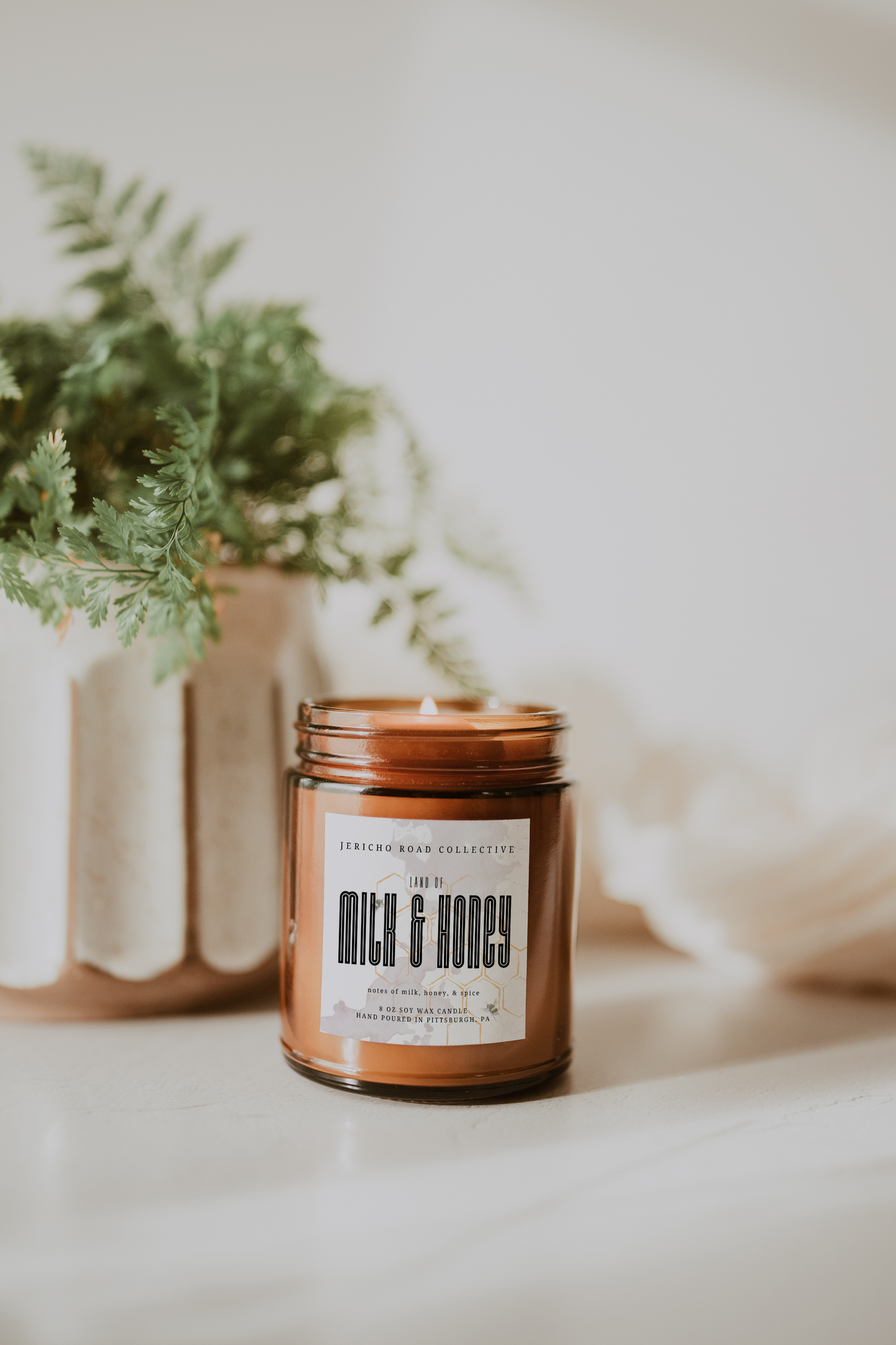 Land of Milk and Honey Soy Wax Candle