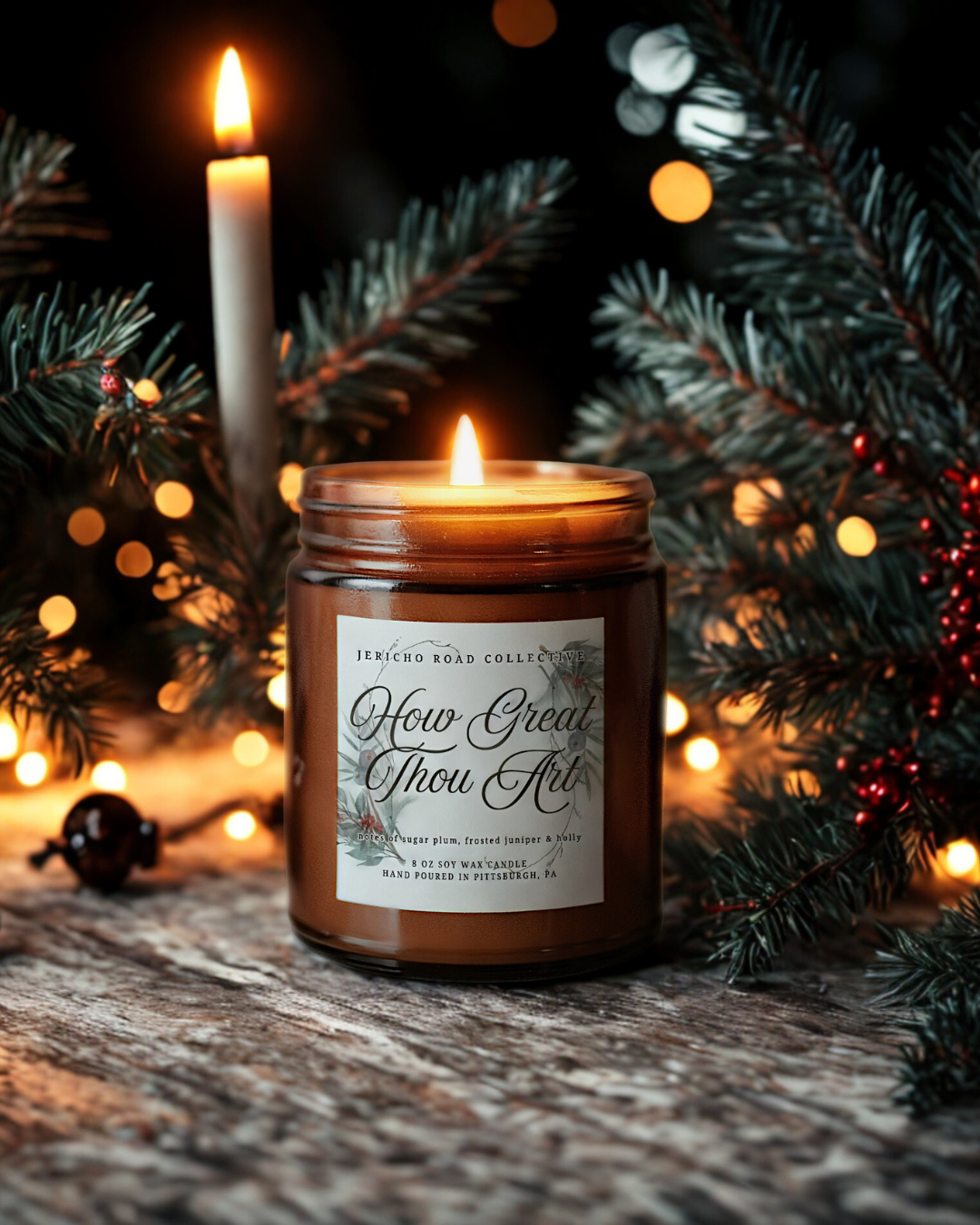 How Great Thou Art Soy Wax Candle