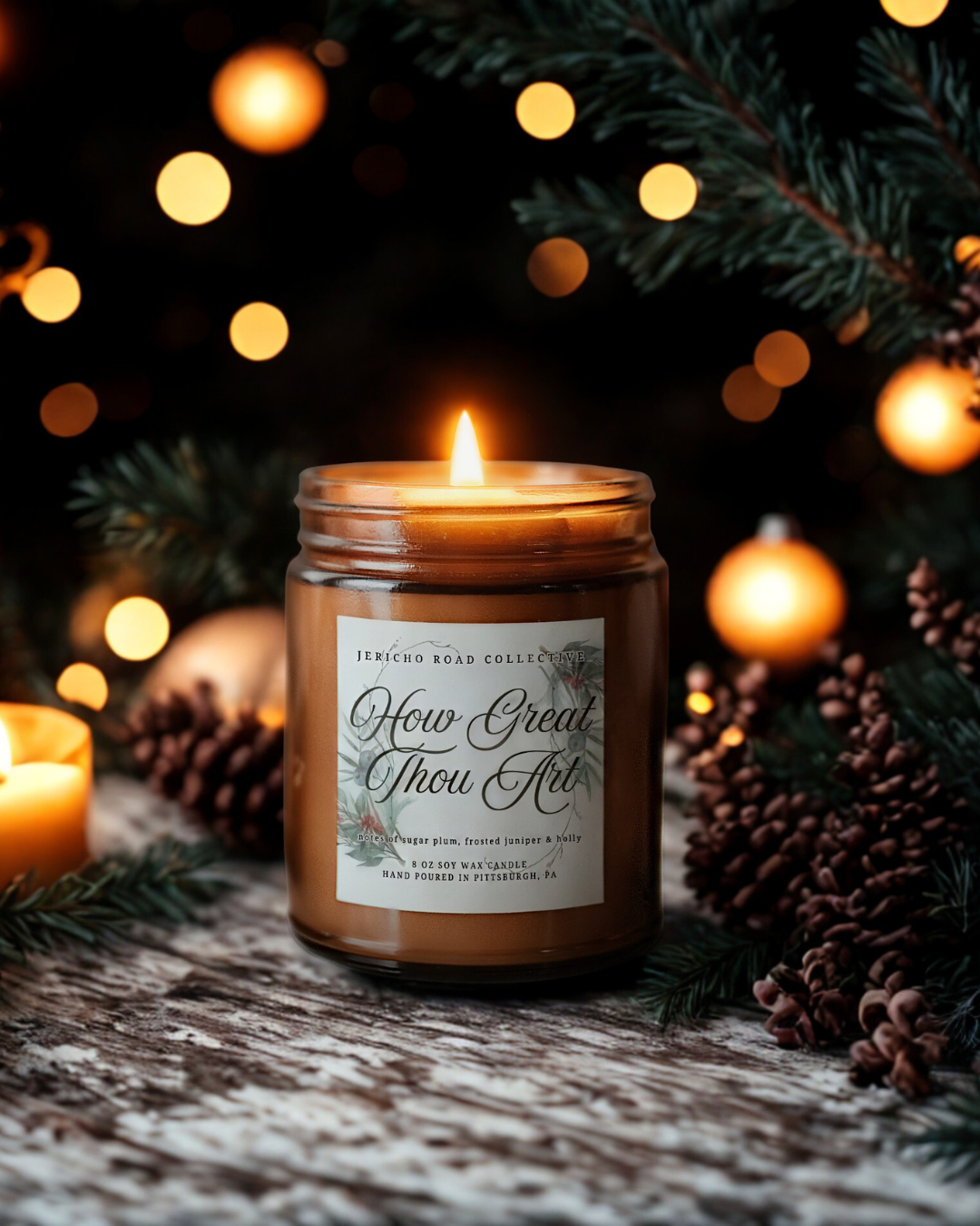 How Great Thou Art Soy Wax Candle