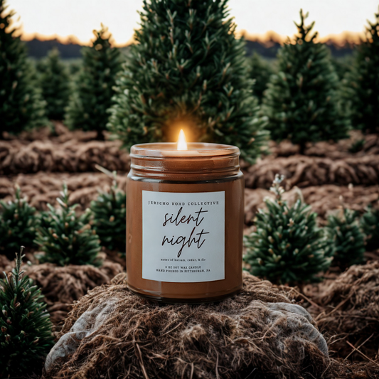 Silent Night Soy Wax Candle