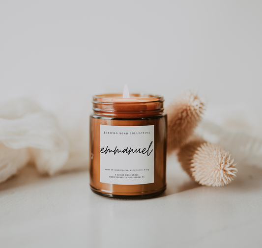Emmanuel Soy Wax Candle